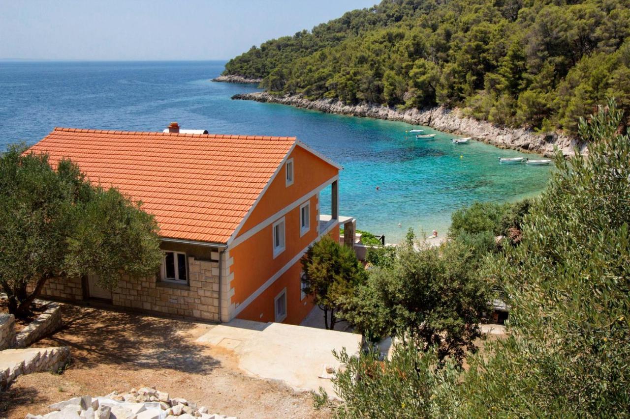 Seaside Secluded Apartments Cove Skozanje, Hvar - 5713 Gdinj Bagian luar foto