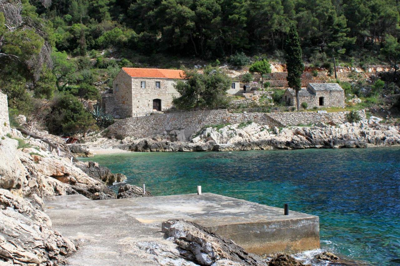 Seaside Secluded Apartments Cove Skozanje, Hvar - 5713 Gdinj Bagian luar foto